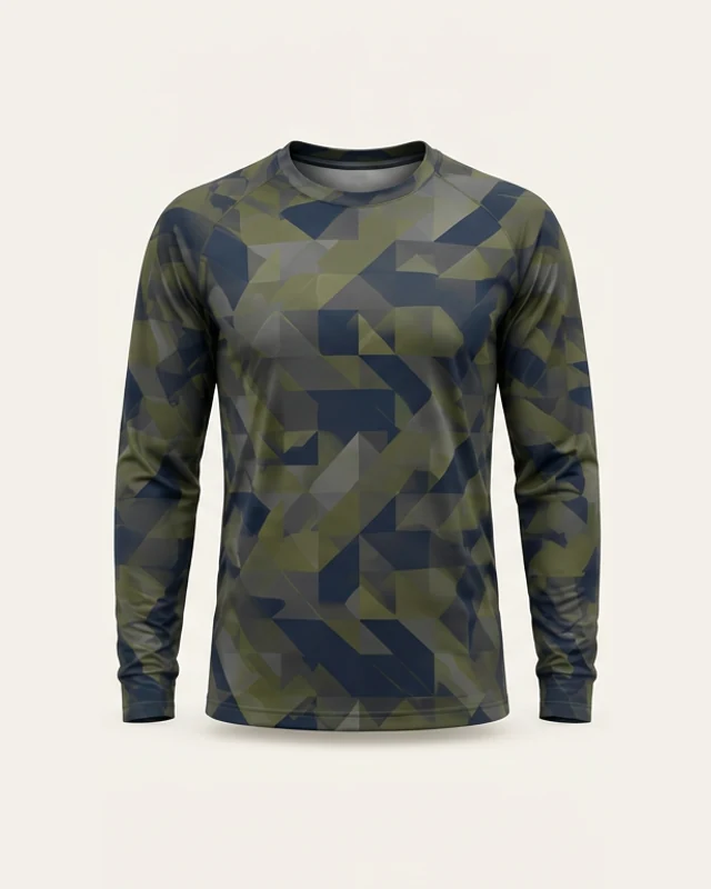 Longsleeve techniczny — wizualizacja produktu